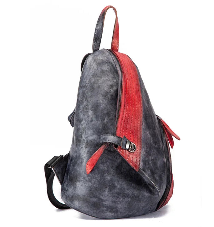 Introducing Ladies Vintage-Style Backpacks. Crafted from Genuine Leather. Choice of Colors