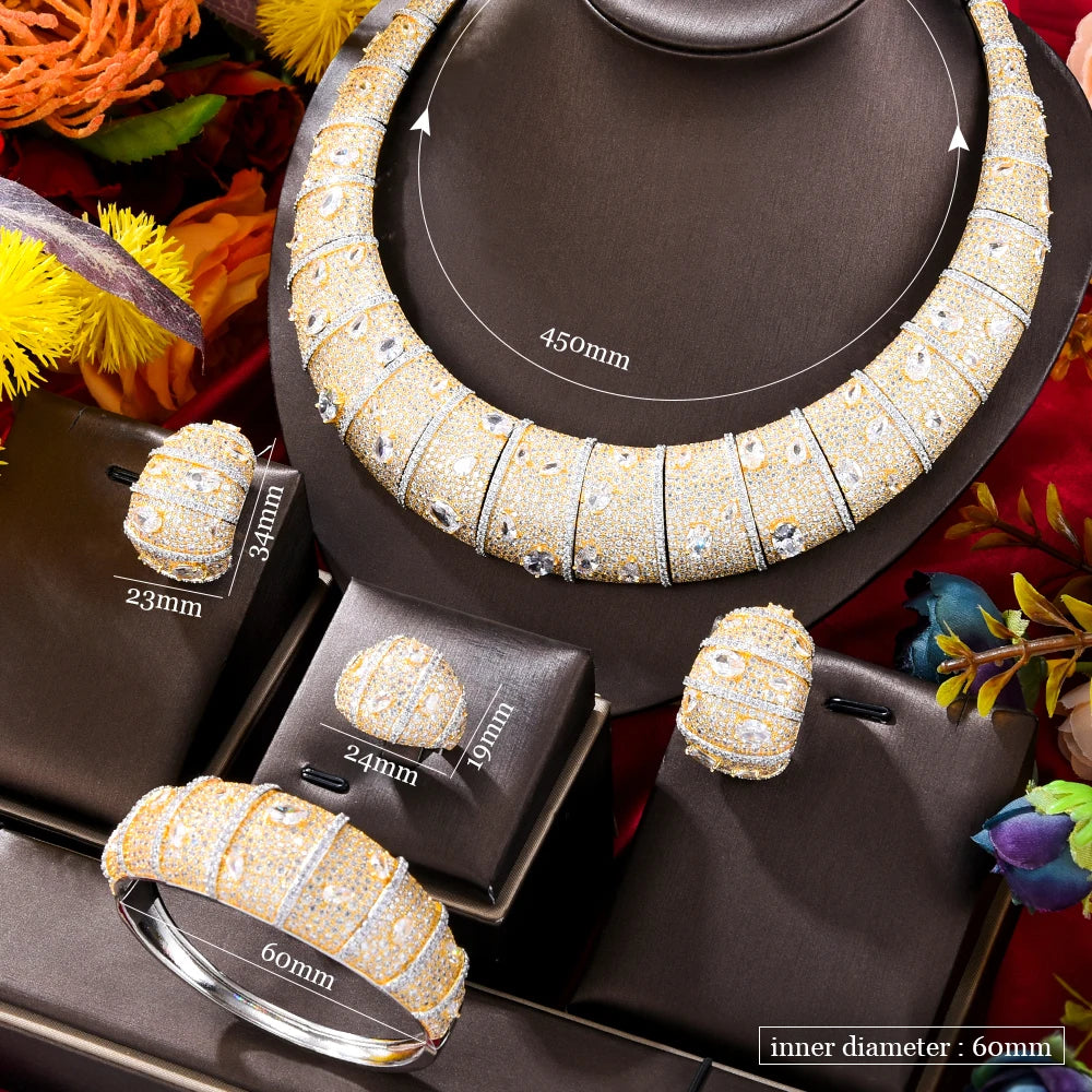 Add Flair and Style to Any Occasion with Cubic Zirconia Jewelry Sets