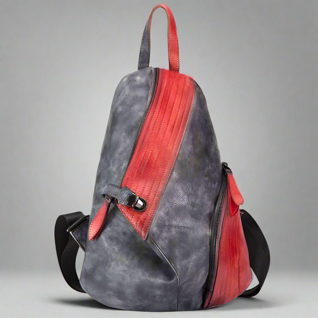 Introducing Ladies Vintage-Style Backpacks. Crafted from Genuine Leather. Choice of Colors