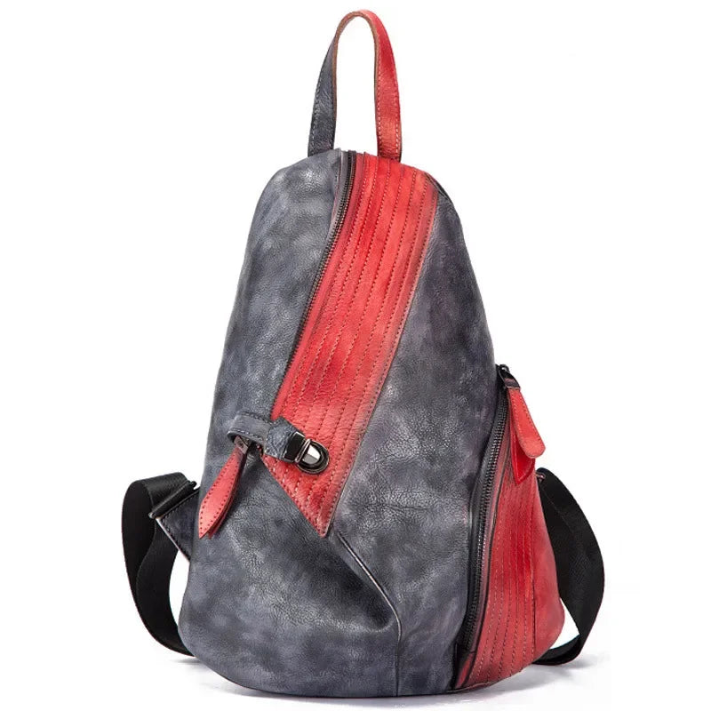 Introducing Ladies Vintage-Style Backpacks. Crafted from Genuine Leather. Choice of Colors