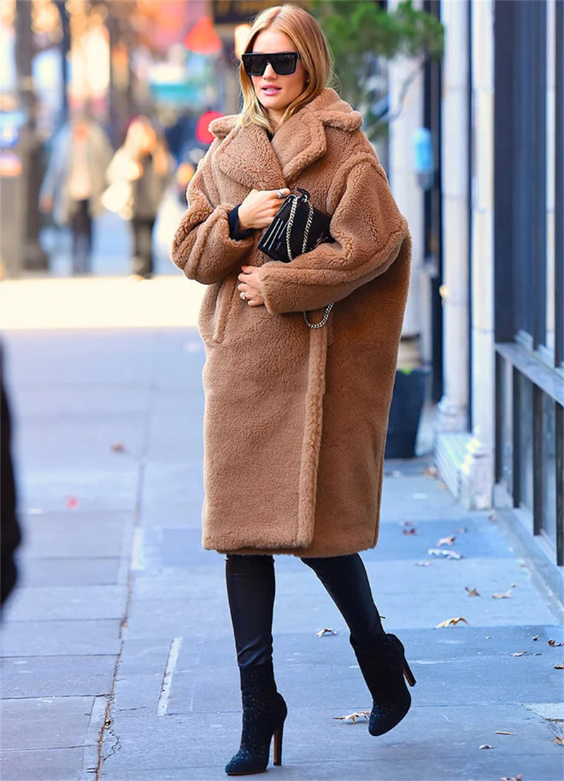 Stylish and Warm Seasonal Faux Fur Coats in Multiple Colors