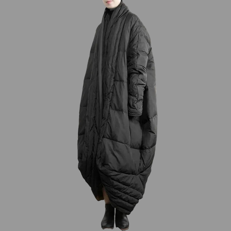 Women's Long Quilted Down Coat