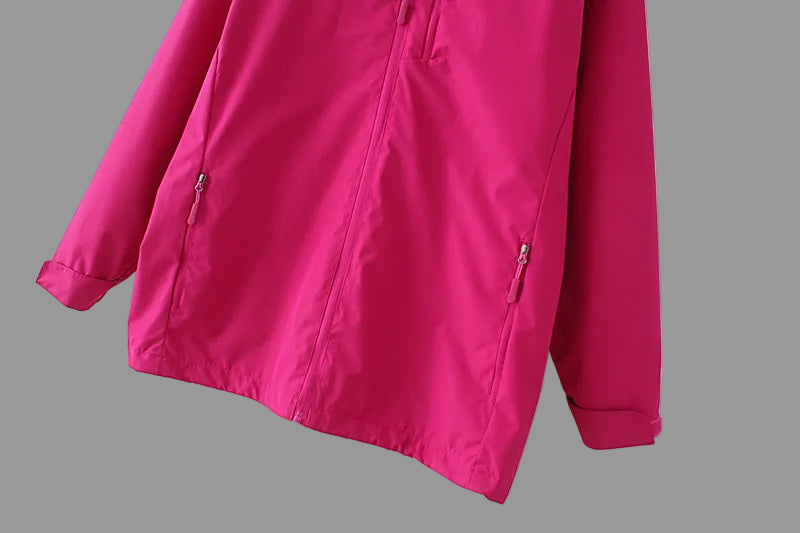 Outdoor Jacket for Ladies 2XL - 5XL.  Beautifully tailored with lining.  Hooded