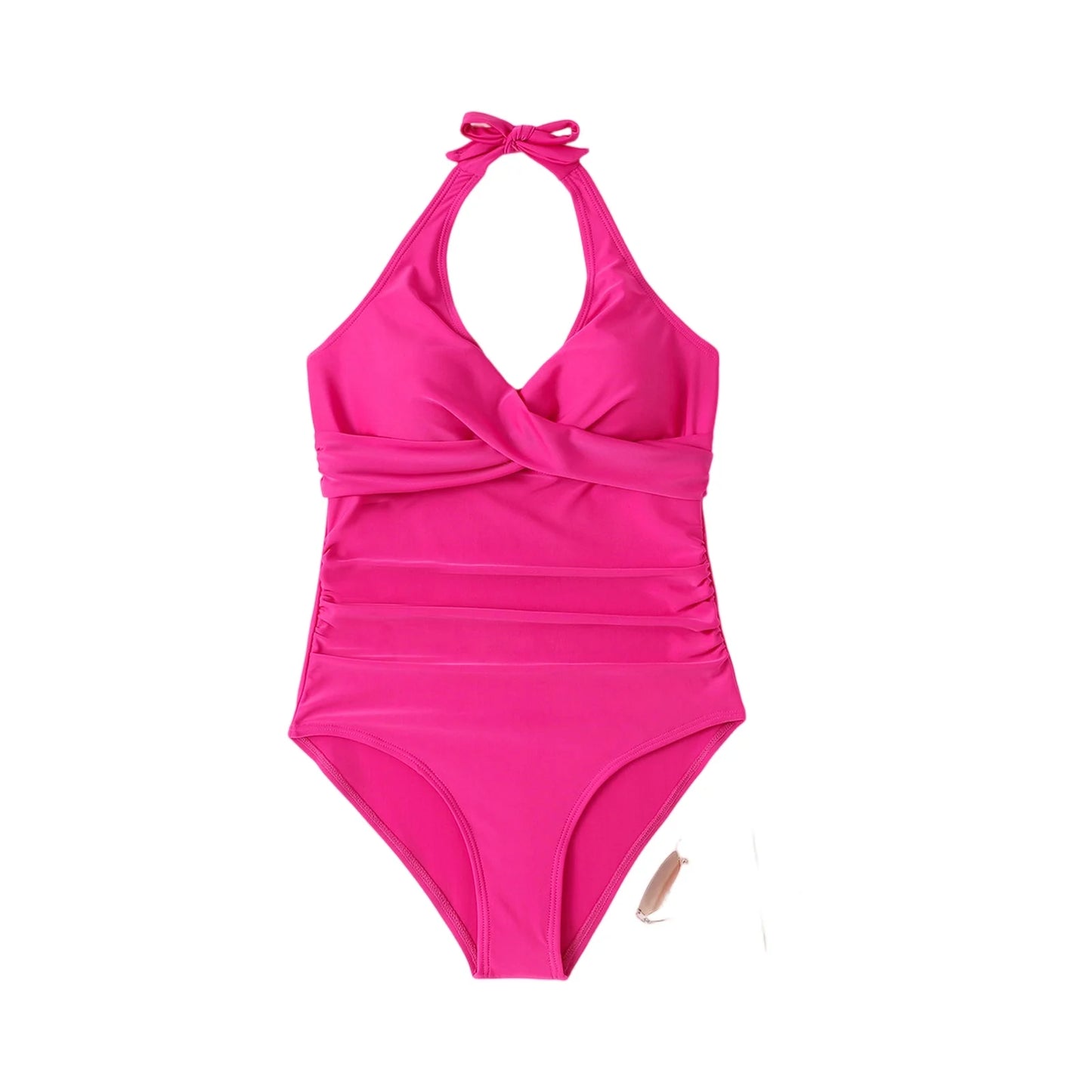 Vibrant Tummy‑Control One‑Piece Swimsuit