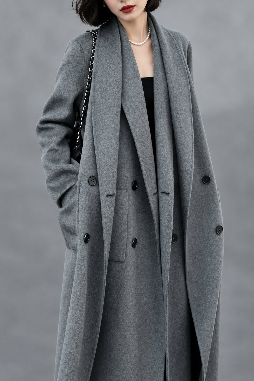 Everyday Stylish Double-Collar Coat