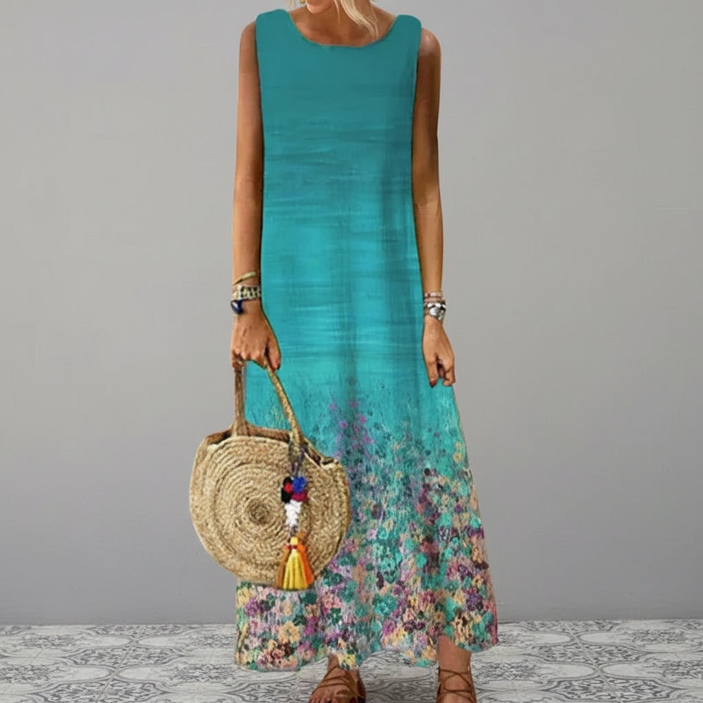 Versatile Printed Summer Dress for Everyday Wear