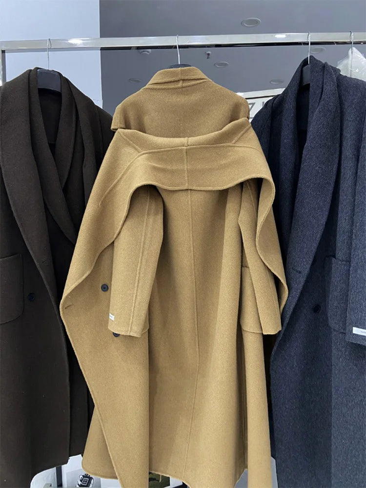 Everyday Stylish Double-Collar Coat
