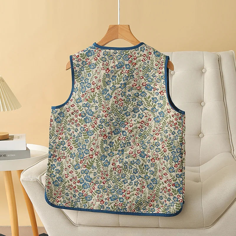 Retro Inspired Vest/Waistcoat.  Loose Fitting. Up to 4XL