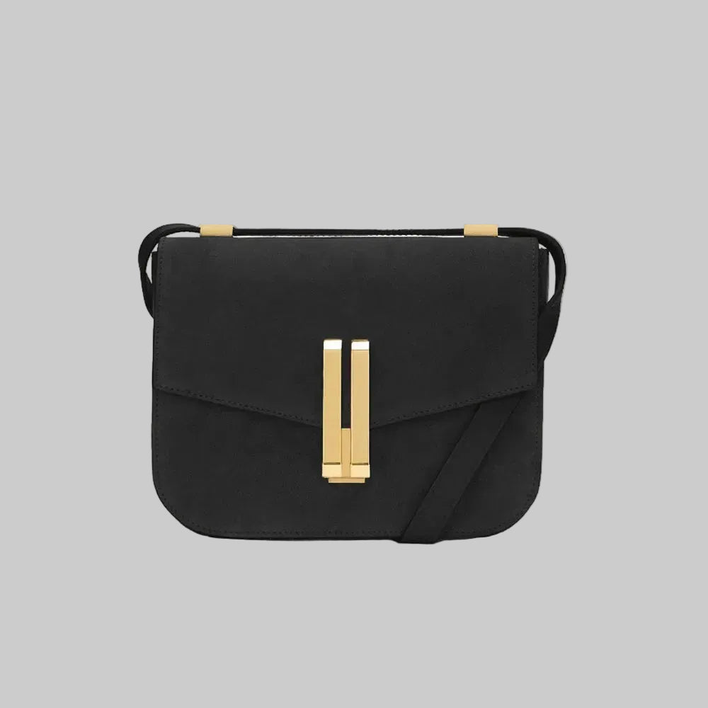 Versatile Genuine Leather Messenger Bag
