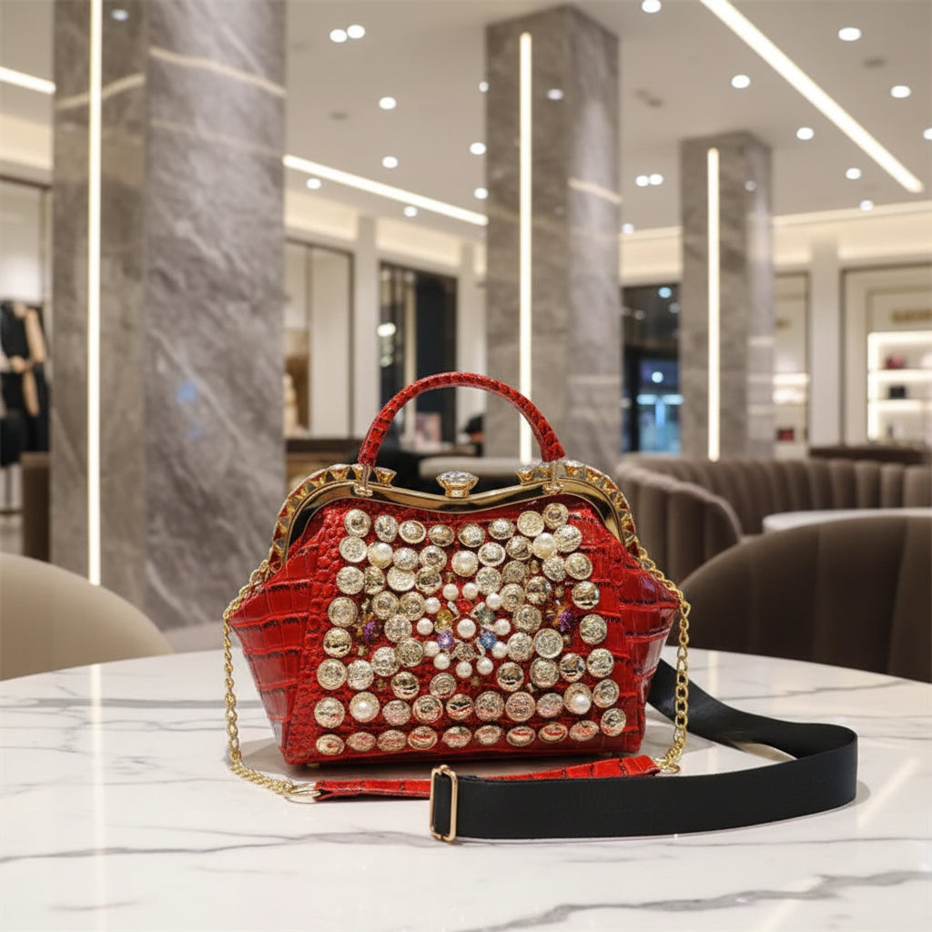 Sleek Evening Purse. Compact and Elegant