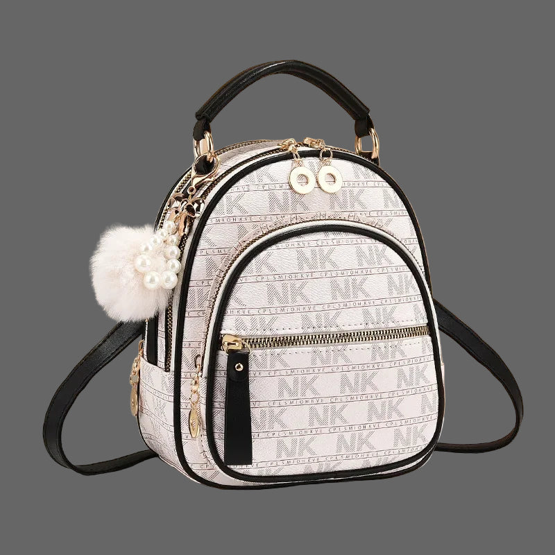 Embossed Statement Backpack. Versatile, Functional and Stylish