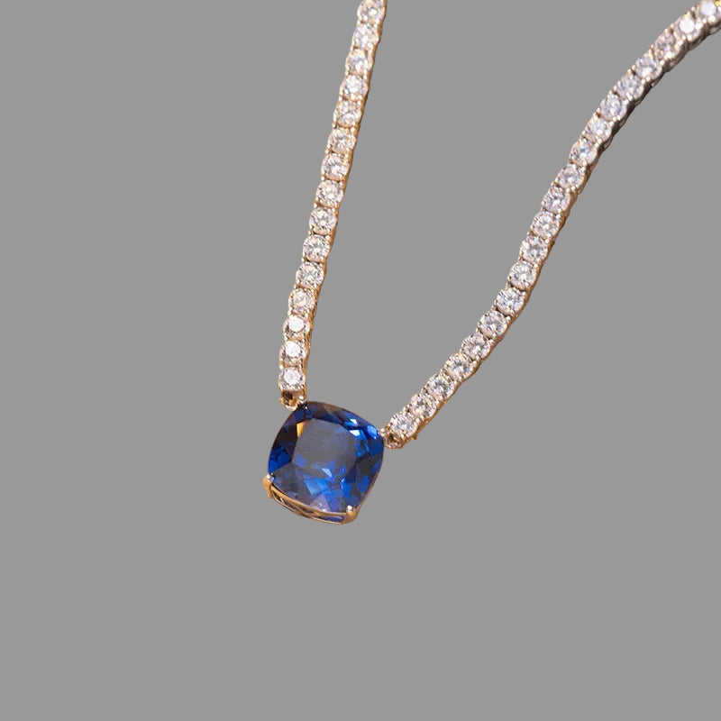 Timeless Elegance with a Touch of Royal Blue