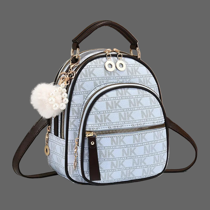 Embossed Statement Backpack. Versatile, Functional and Stylish