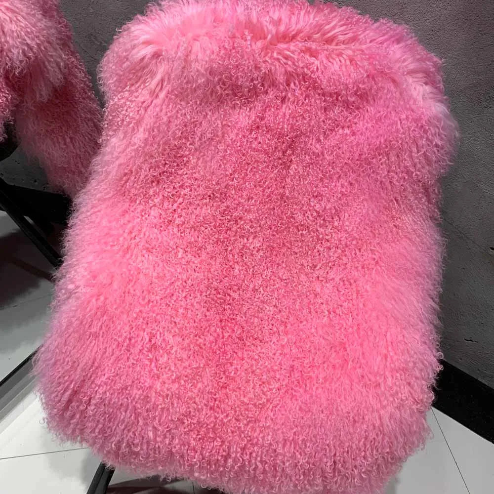 Luxury Vibrant Faux Fur Jacket