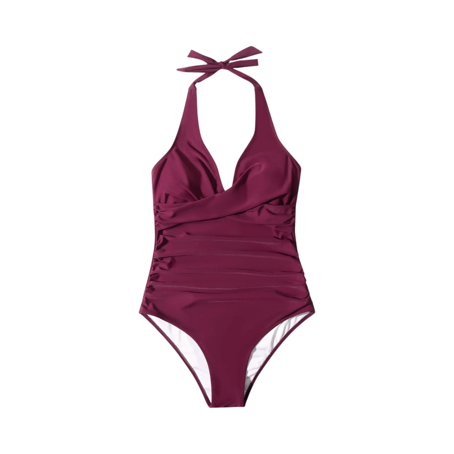 Vibrant Tummy‑Control One‑Piece Swimsuit