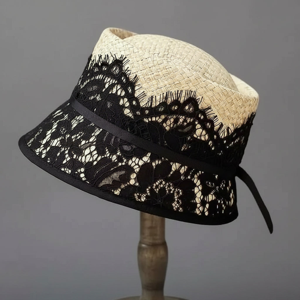 Romantic Lace Bucket Hat for Sunny Days