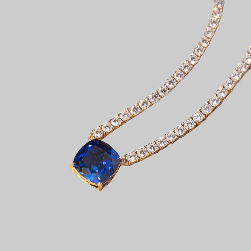 Timeless Elegance with a Touch of Royal Blue