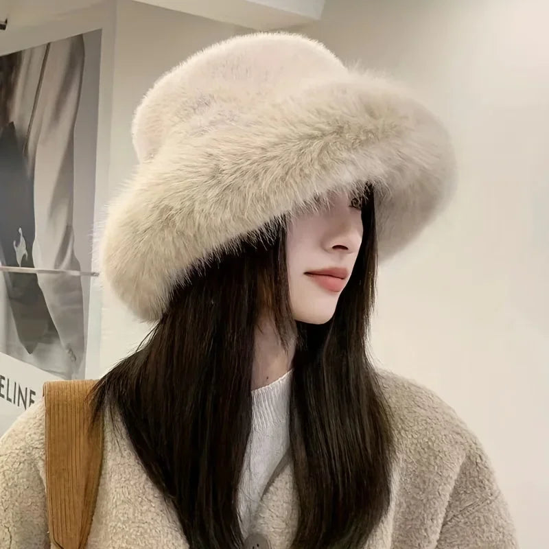 Bucket Hats. Faux Fur with Excellent insulation