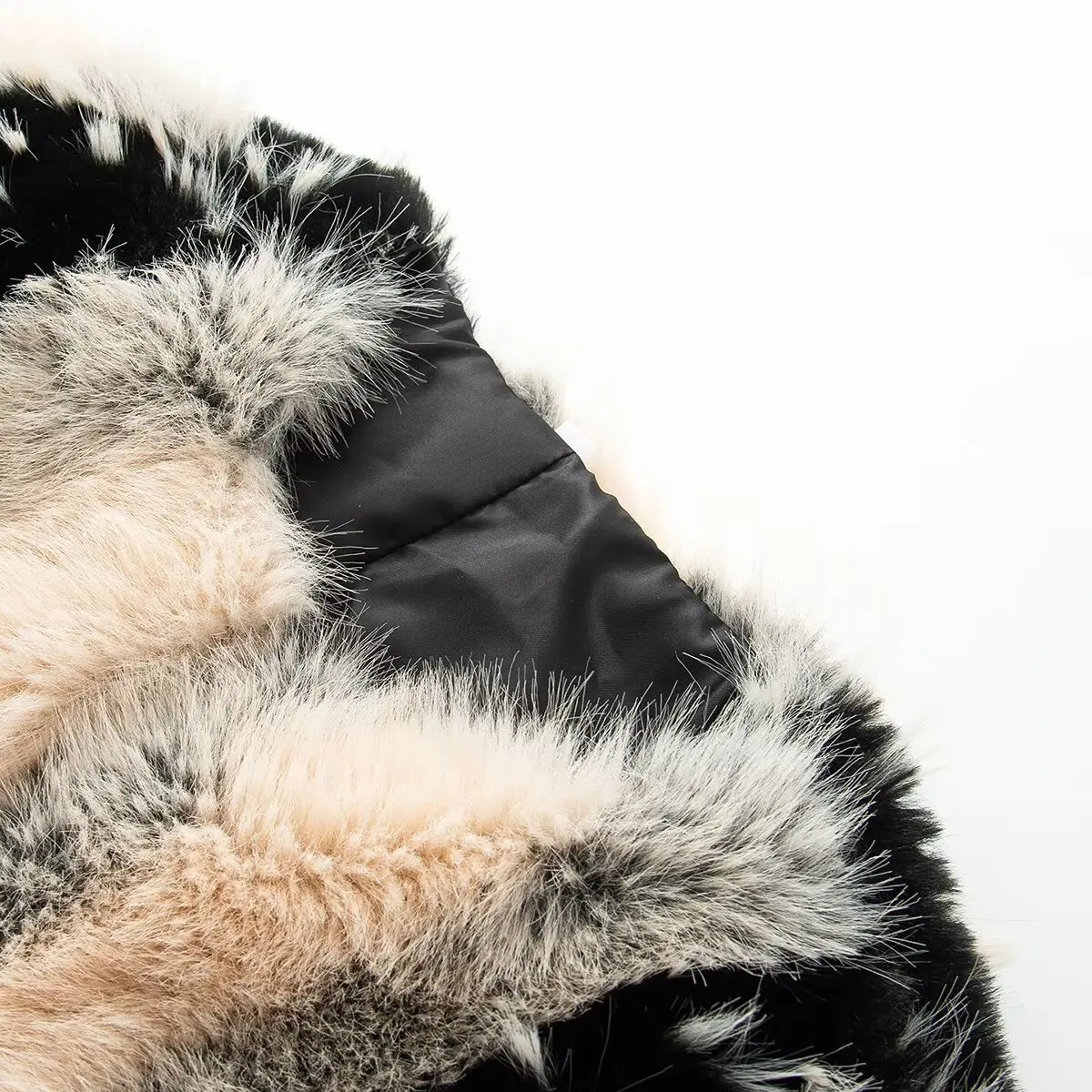 Stylish Faux Fur Jacket. Lined and Warm