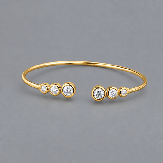 Adjustable Moissanite Bracelet