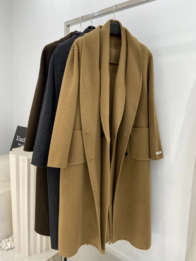 Everyday Stylish Double-Collar Coat
