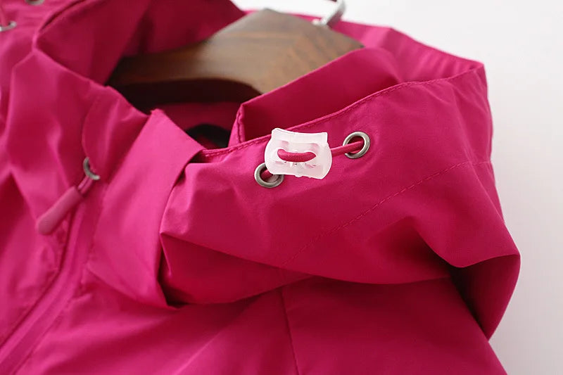 Outdoor Jacket for Ladies 2XL - 5XL.  Beautifully tailored with lining.  Hooded