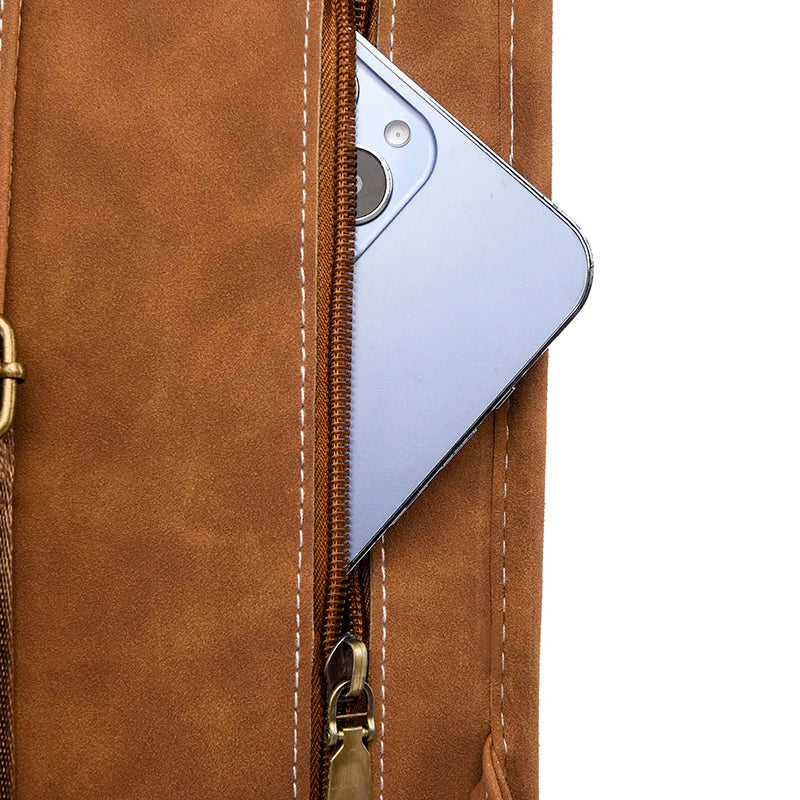 Minimalist Soft Leather Backpack. Versatile, Strong and Functional