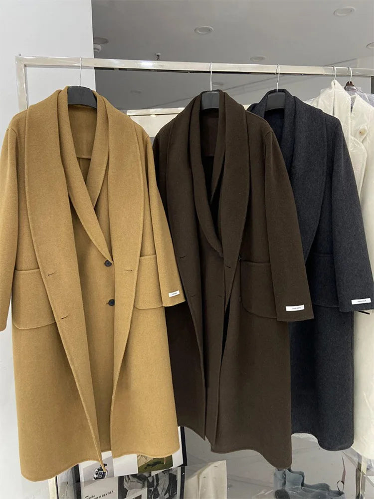 Everyday Stylish Double-Collar Coat