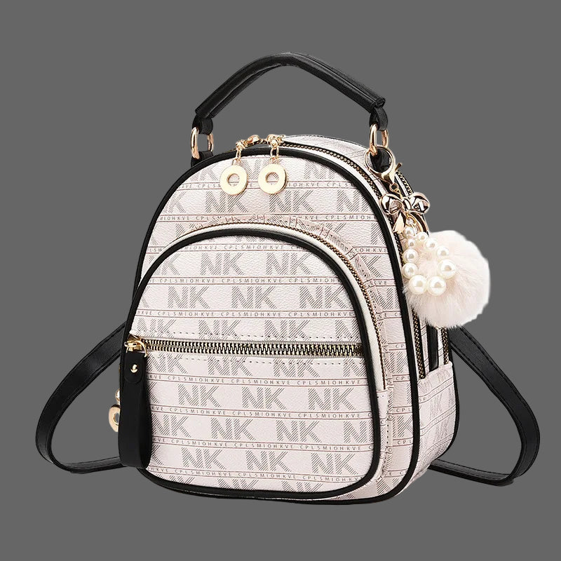 Embossed Statement Backpack. Versatile, Functional and Stylish