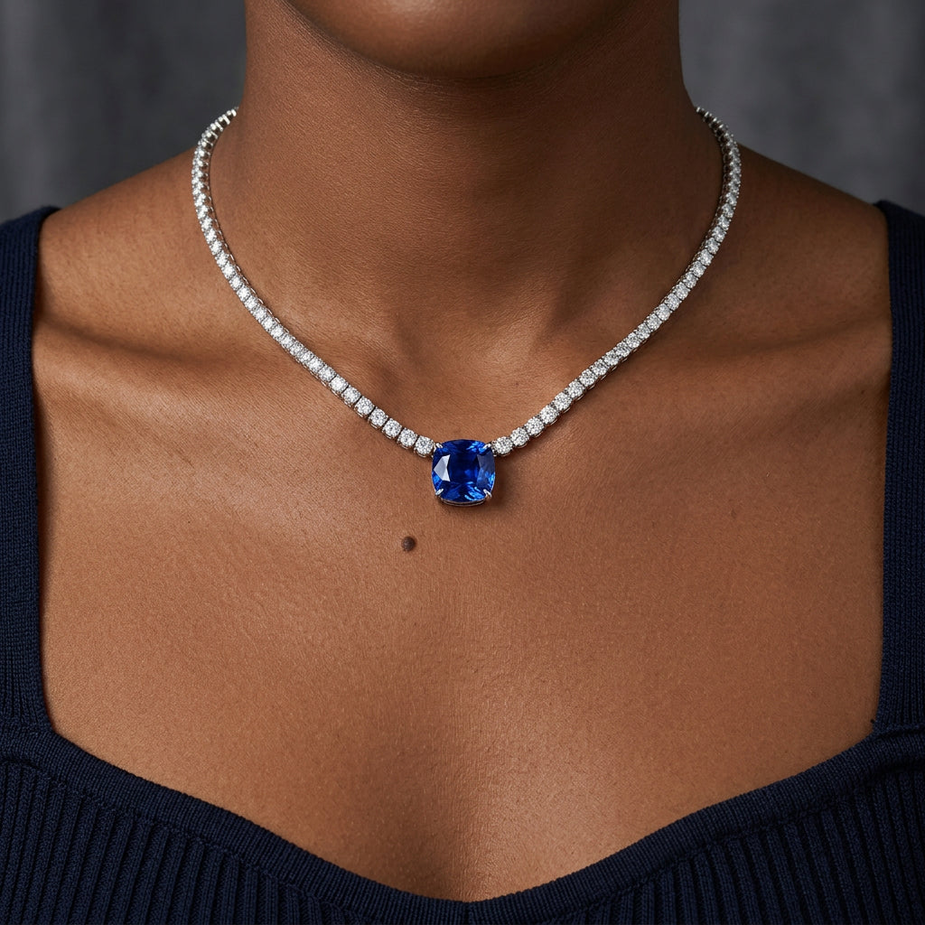 Timeless Elegance with a Touch of Royal Blue