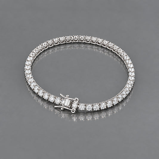 Tennis Bracelet.  Excellent Clarity