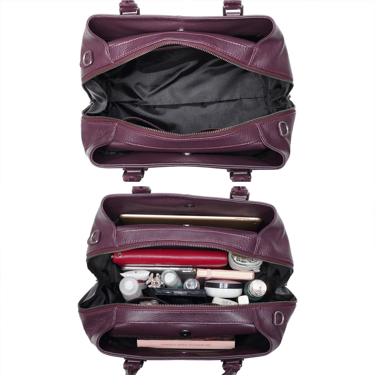 Versatile Genuine Leather Tote Bag. Unisex. Perfect for your Workday