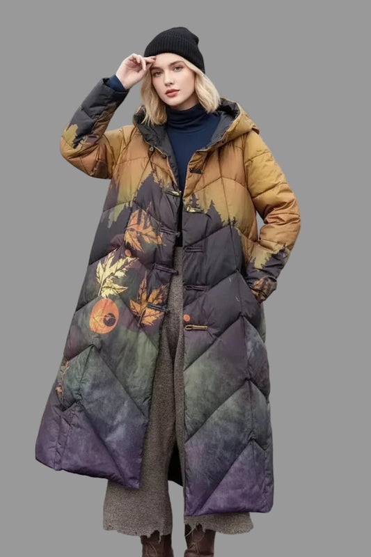Winter Down Quilted Parka Coats