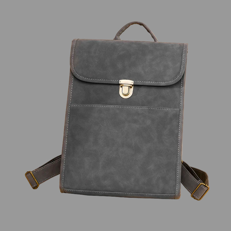Minimalist Soft Leather Backpack. Versatile, Strong and Functional