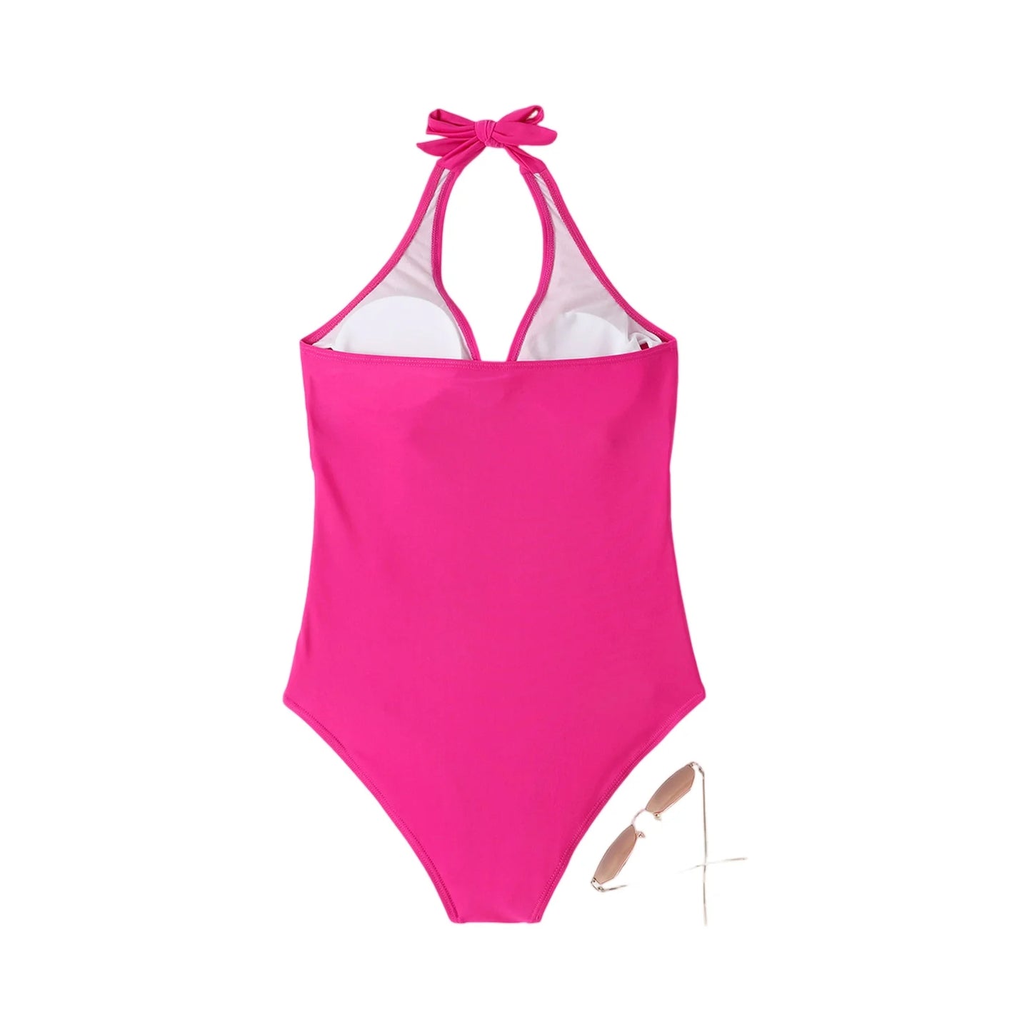 Vibrant Tummy‑Control One‑Piece Swimsuit