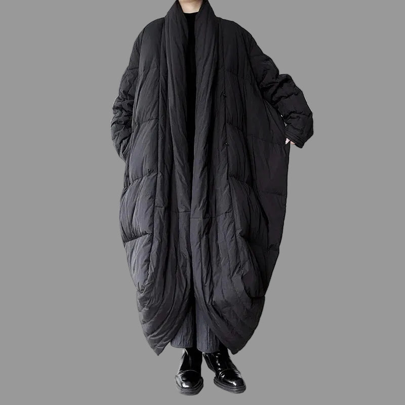 Women's Long Quilted Down Coat