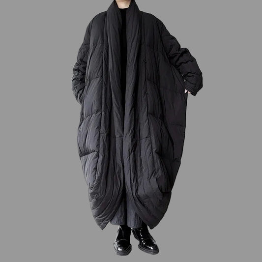 Women's Long Quilted Down Coat