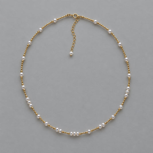 Timeless Freshwater Pearl Necklace.