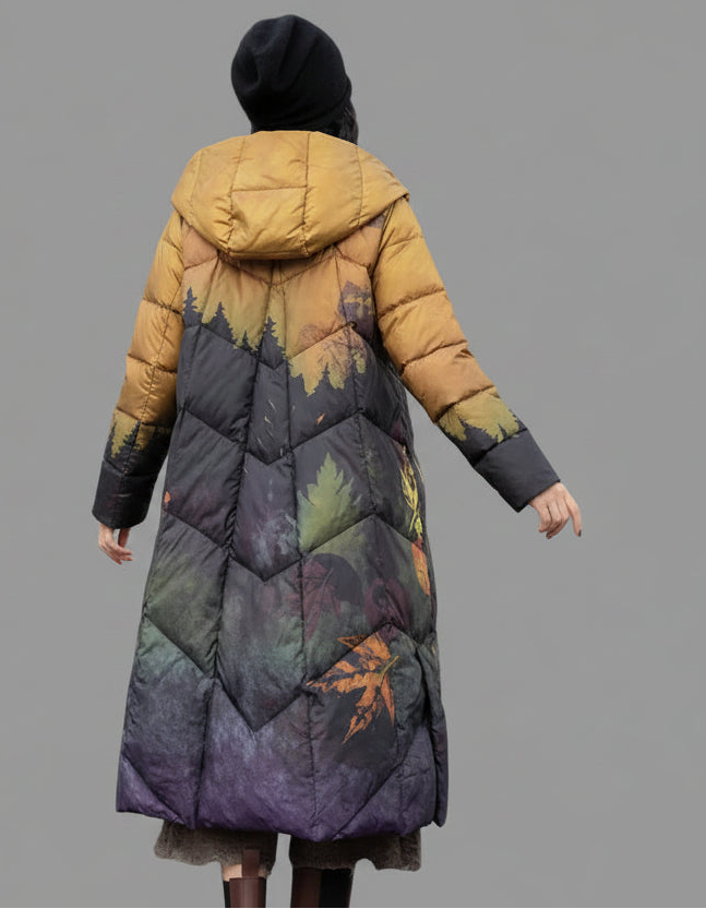 Winter Down Quilted Parka Coats