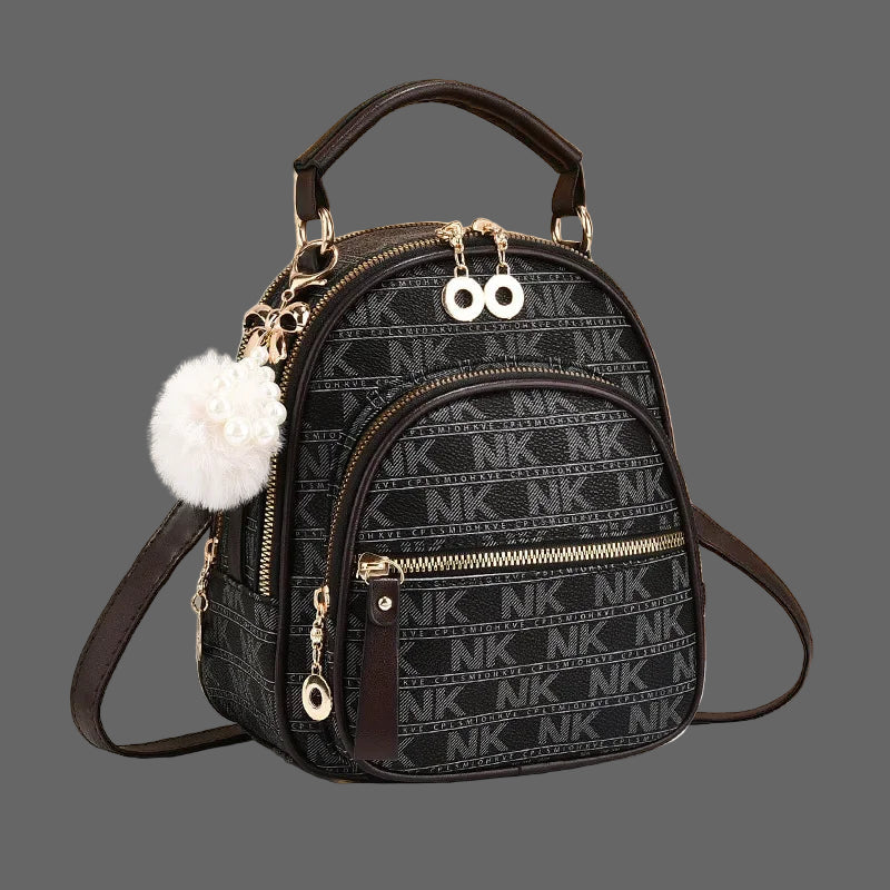 Embossed Statement Backpack. Versatile, Functional and Stylish