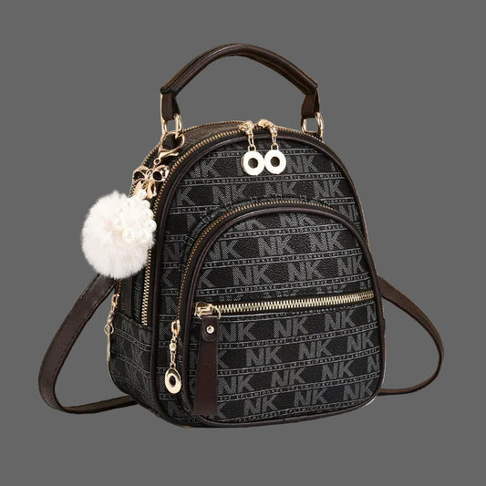 Embossed Statement Backpack. Versatile, Functional and Stylish