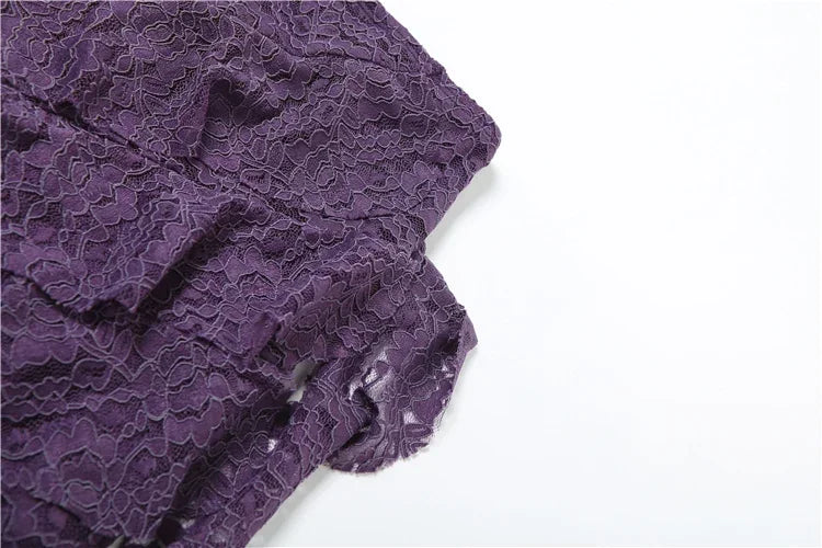 Multi Layered Ruffle Lace Skirt in Three Classic Colors