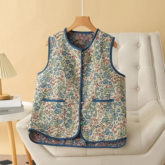 Retro Inspired Vest/Waistcoat.  Loose Fitting. Up to 4XL