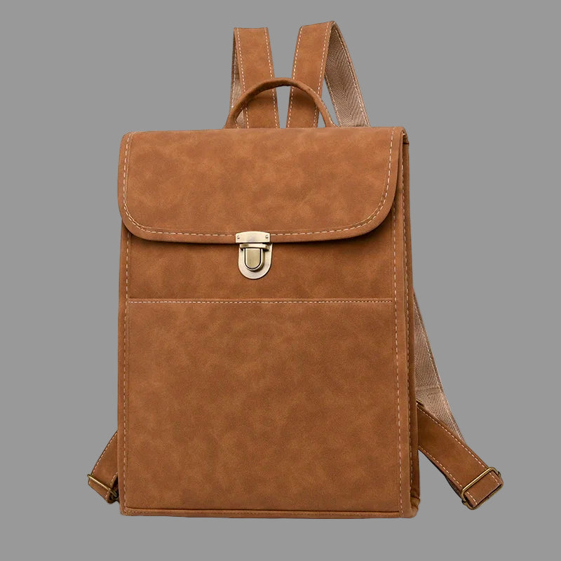 Minimalist Soft Leather Backpack. Versatile, Strong and Functional