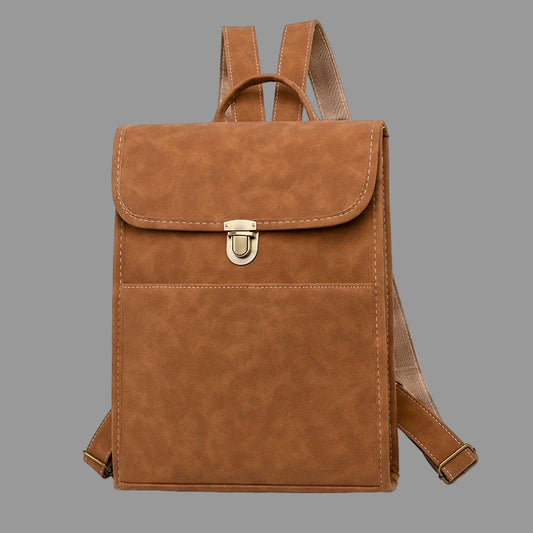 Minimalist Soft Leather Backpack. Versatile, Strong and Functional