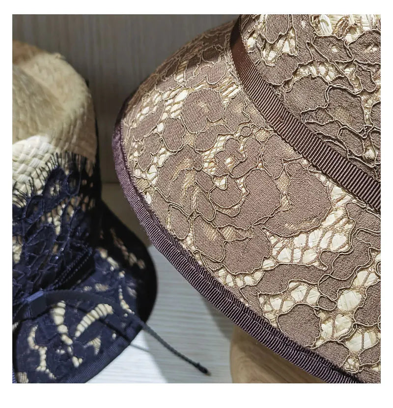 Romantic Lace Bucket Hat for Sunny Days
