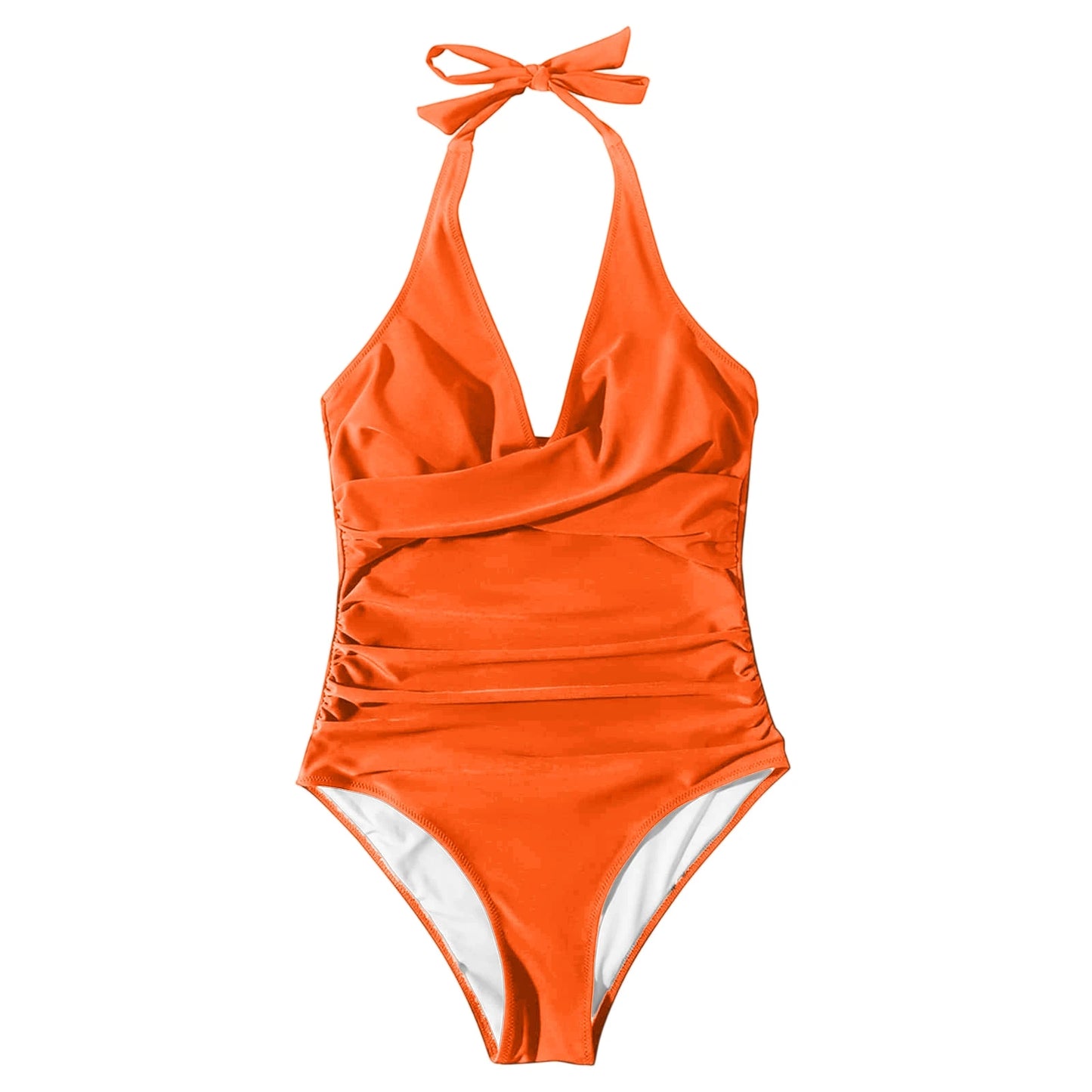 Vibrant Tummy‑Control One‑Piece Swimsuit