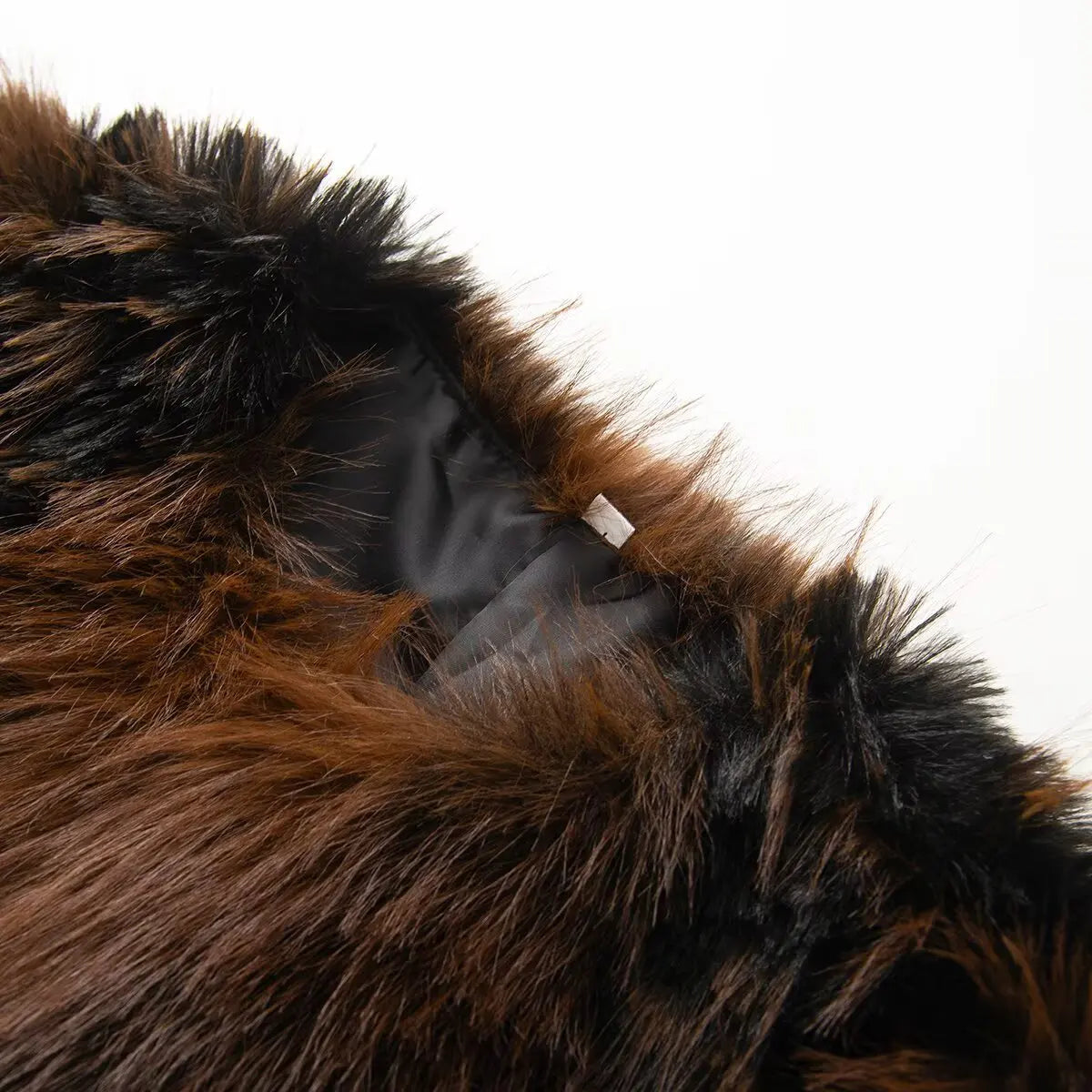 Stylish Faux Fur Jacket. Lined and Warm