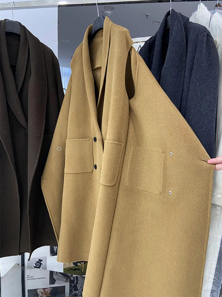 Everyday Stylish Double-Collar Coat