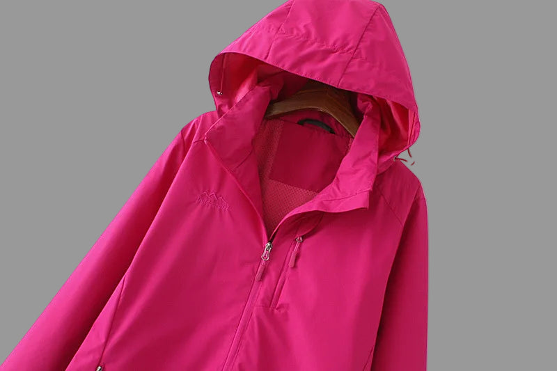 Outdoor Jacket for Ladies 2XL - 5XL.  Beautifully tailored with lining.  Hooded